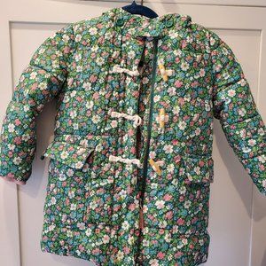 Mini Boden Longline Puffer Coat (4-5Y)